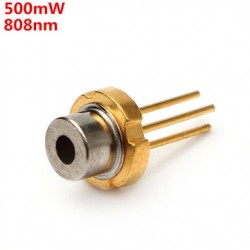 808nm (IR) lazerinis diodas 500mW