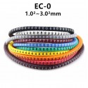 Minkštų laido žymeklių EC-0 rinkinys (1000vnt.)