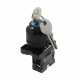 XB2-EG21 spynelė (2 padėtys, fiksuojanti) su ZB2-BE101C kontaktu (NO)