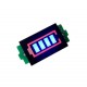 DC voltmetras - indikatorius 1-8s LiPo akumuliatorių baterijoms