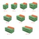 Lituojama kontaktinė kaladėlė KF-141R-8P (2,54mm) kampinė