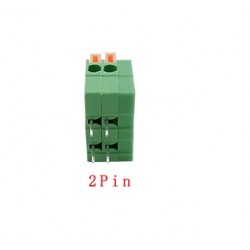 Lituojama kontaktinė kaladėlė KF-141R-2P (2,54mm) kampinė