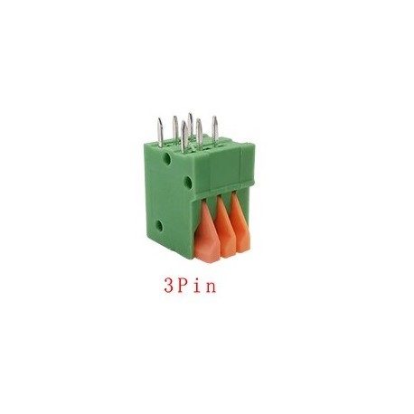 Lituojama kontaktinė kaladėlė KF-141V-3P (2,54mm) vertikali