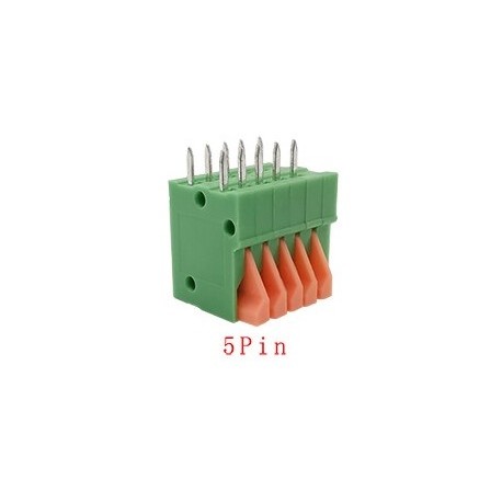 Lituojama kontaktinė kaladėlė KF-141V-5P (2,54mm) vertikali