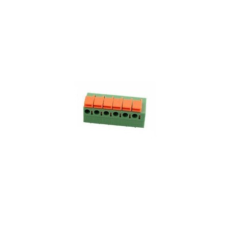 Lituojama kontaktinė kaladėlė KF-142R-6P (5,08mm) kampinė