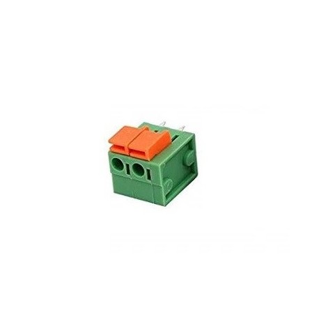 Lituojama kontaktinė kaladėlė KF-142V-2P (5,08mm) vertikali