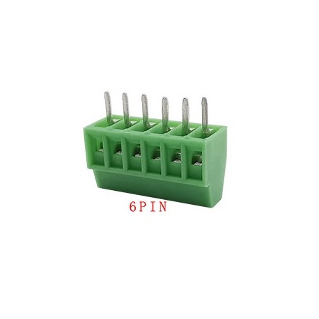 Lituojama kontaktinė kaladėlė KF-128-6P (2,54mm)