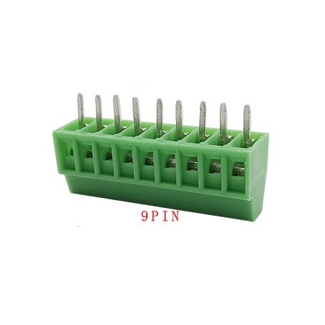 Lituojama kontaktinė kaladėlė KF-128-9P (2,54mm)