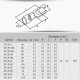 Laido antgalis SV1.25-3 raudonas 10vnt.