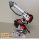 6 Ašių robotinis manipuliatorius su servo pavaromis (pramoninio roboto su vakuuminiu griebtuvu mini versija)