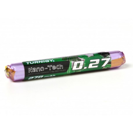 Turnigy nano-tech 270mAh 1S 3,7V 15C LiPo akumuliatorių baterija