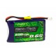 Turnigy nano-tech Plus 650mAh 1S 3,7V 70C-140C LiPo akumuliatorių baterija su JST-PH2