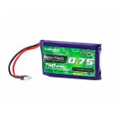 Turnigy nano-tech Plus 750mAh 1S 3,7V 70C-150C LiPo akumuliatorių baterija su 51005 Molex