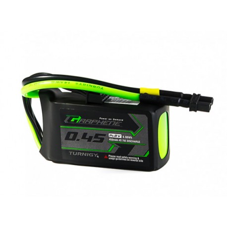 Turnigy Graphene Panther 450mAh 14,8V 4S 75C-150C LiPo akumuliatorių baterija su XT30
