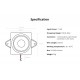 Nextion 1,5W garsiakalbis skirtas Nextion intelligent ekranams