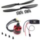 BLDC variklių 2212 920KV CV+CCW rinkinys su ESC ir prop.