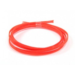 Nailoninis kabelio šarvas 3mm raudonas-neon (1m)