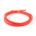 Nailoninis kabelio šarvas 3mm raudonas-neon (1m)