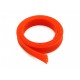Nailoninis kabelio šarvas 8mm oranžinis (1m)