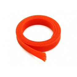 Nailoninis kabelio šarvas 8mm oranžinis (1m)