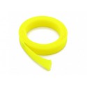 Nailoninis kabelio šarvas 10mm geltonas-neon (1m)