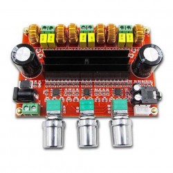 2x50W+1x100W 2.1 audio stiprintuvas (12-24V) su TPA3116D2