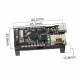 TTGO T-OI Plus ESP32-C3 RISC-V pagrindinė plokštė su 16340 laikikliu