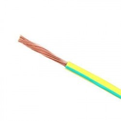 Lankstus (daugiagyslis) kabelis LGY 1x0,75mm2 geltonai žalias (1m)