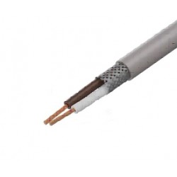 Automatikos kabelis LiYCY 2x0,5mm2 (PVC ekranuotas daugiagyslis/lankstus) (1m)