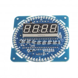 Elektronikos rinkinys: DS1302 laikrodis su žadintuvu ir termometru