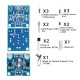 Elektronikos rinkinys: LED multivibratorius (mirksiukas)