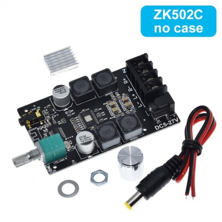 2x50W Bluetooth 5.0 audio stiprintuvas (5-27V) su TPA3116D2
