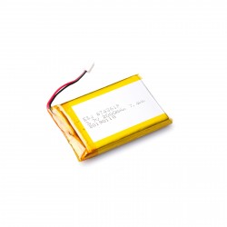 2000mAh 1S 3,7V 1C LiPo akumuliatorių baterija 103450 su apsaugos moduliu