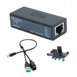 Elfin EE11A web serveris: Ethernet RS485 TCP gateway (su laikikliu ir kabeliu)