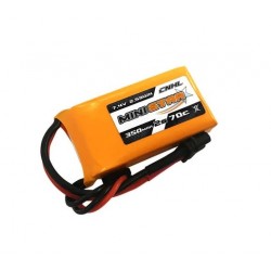 CNHL MiniStar 350mAh 7,4V 2S 70C-120C LiPo akumuliatorių baterija su XT30