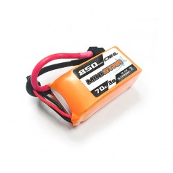 CNHL MiniStar 850mAh 11,1V 3S 70C-140C LiPo akumuliatorių baterija su XT60