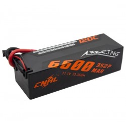 CNHL Racing 6600mAh 11,1V 3S 120C-240C Hard-case LiPo akumuliatorių baterija su T jungtimi