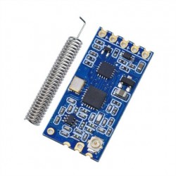 433MHz siųstuvas/imtuvas HC-12 su Si4463 ir antena