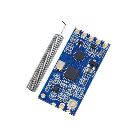 433MHz siųstuvas/imtuvas HC-12 su Si4463 ir antena