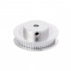 60 dantų krumpliaratis GT2 6mm sinchronizavimo diržams (ašis: 6 mm)
