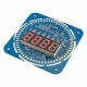 Elektronikos rinkinys: DS1302 laikrodis su žadintuvu ir termometru