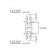 PCB tvirtinimo stovelis d3 L6 d3