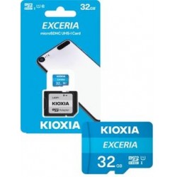 UHS I U1 Class10 MicroSDHC atminties kortelė Kioxia Exceria 32Gb