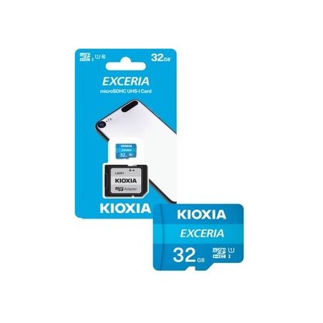 UHS I U1 Class10 MicroSDHC atminties kortelė Kioxia Exceria 32Gb