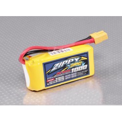Zippy Compact 1000mAh 11,1 3S 25C-35C LiPo akumuliatorių baterija su XT60