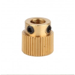 Variklio ašies 40 dantų krumpliaratis 5 mm (tinka Nema17)