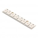 8 LED RGB matricos modulis (baltas) su valdikliu WS2812