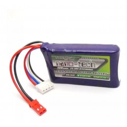 Turnigy nano-tech 460mAh 11,1V 3S 25C-40C LiPo akumuliatorių baterija su JST-RCY