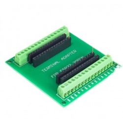 ESP32 terminalų shield'as 30pin