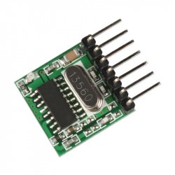 4 kanalų 433MHz siųstuvas TX-118S-4